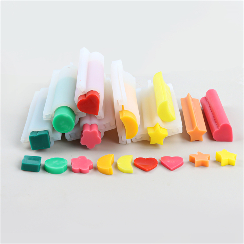 Candle Making Jelly - على شكل قلب القمر ستار قالب
