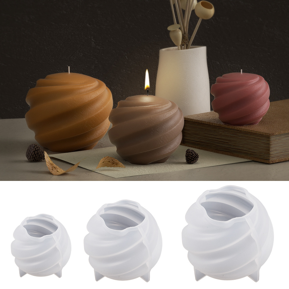 Candle Making Jelly - قالب شموع كوكب دوار من السيليكون