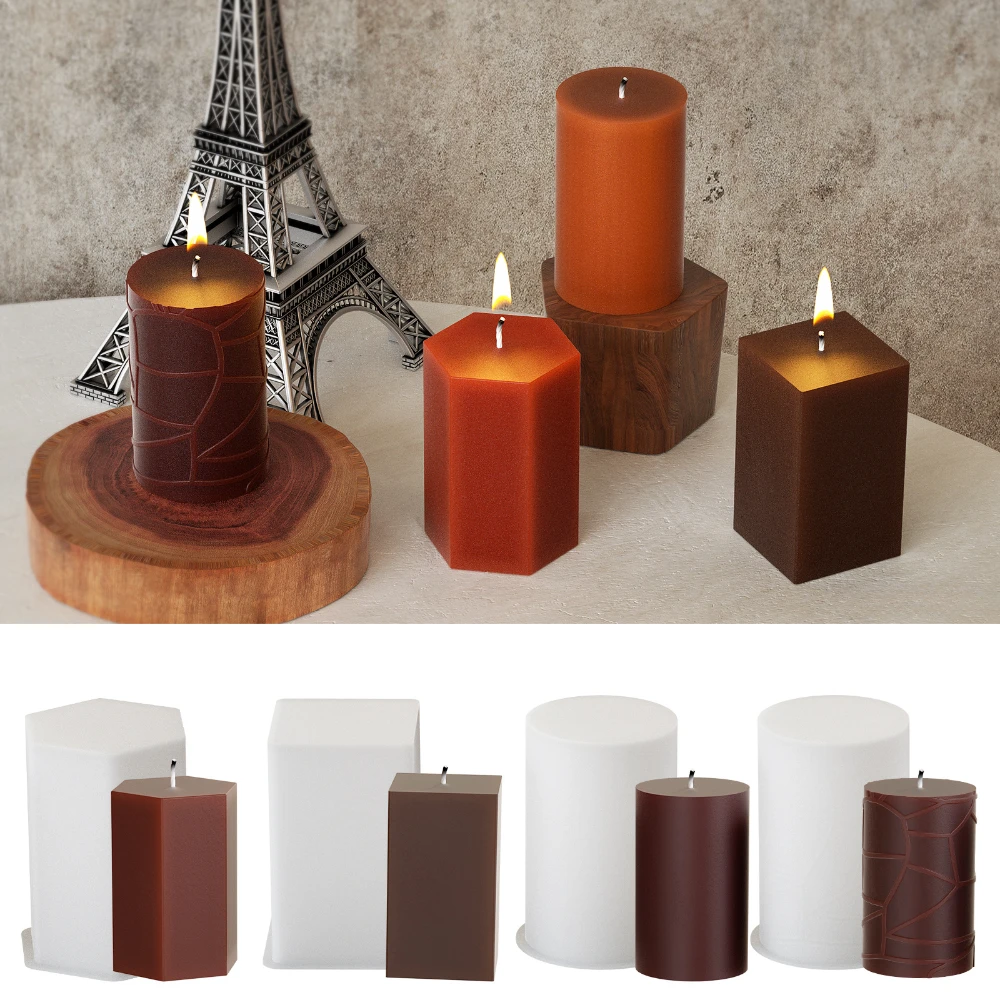 Candle Making Easy - الفنان البسيط الهندسة شكل الراتنج صنع