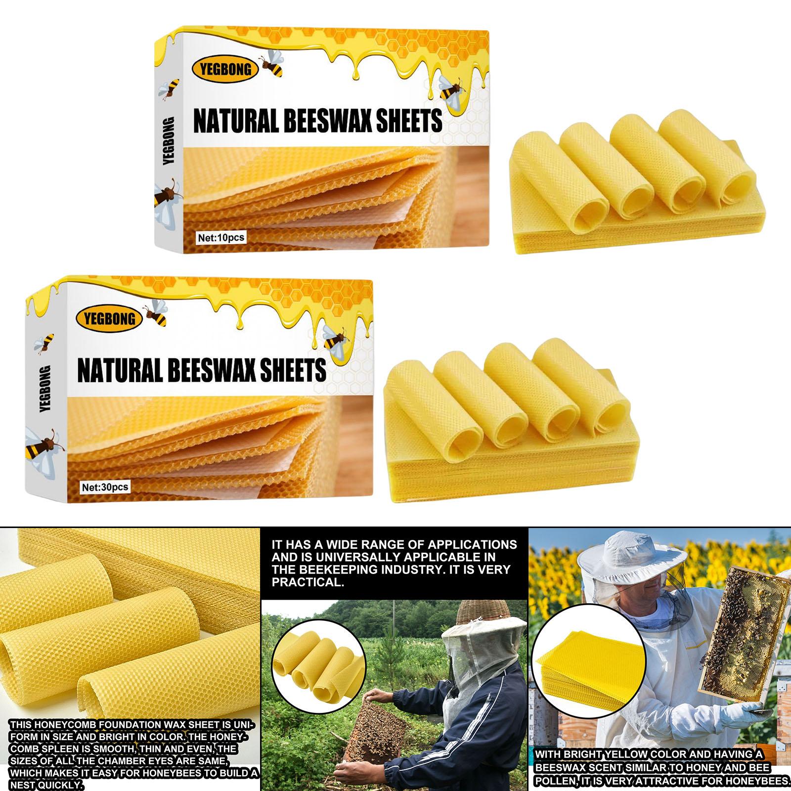 أوراق شمع العسل، أوراق كريم أس - مراجعة Candle Making Kit Beeswax وسعره