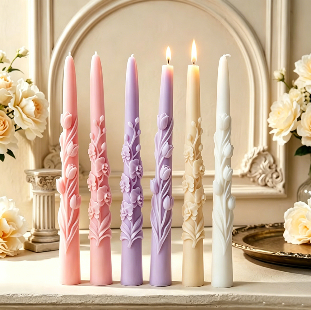 قالب سيليكون لصنع شموع الزهور  - مراجعة Candle Making Course وسعره