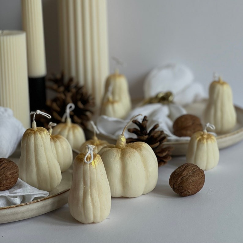 قالب سيليكون على شكل يقطين ثلا - مراجعة Candle Making Easy وسعره