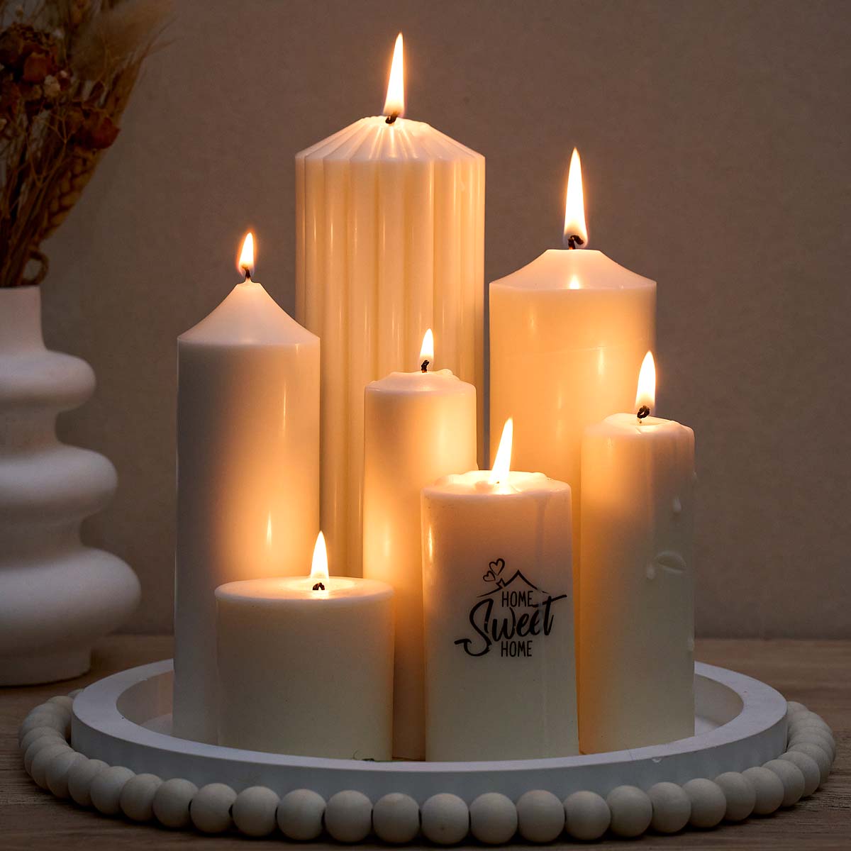 مجموعة من 50 قطعة من فتائل الش - مراجعة Candle Making Instructions وسعره