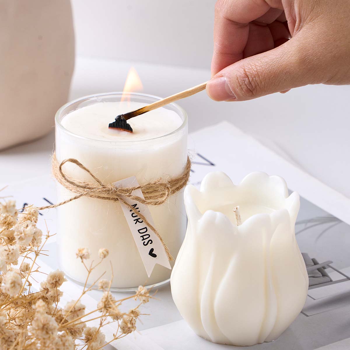 مجموعة أدوات صنع الشموع 77 قطع - مراجعة Candle Making Instructions وسعره