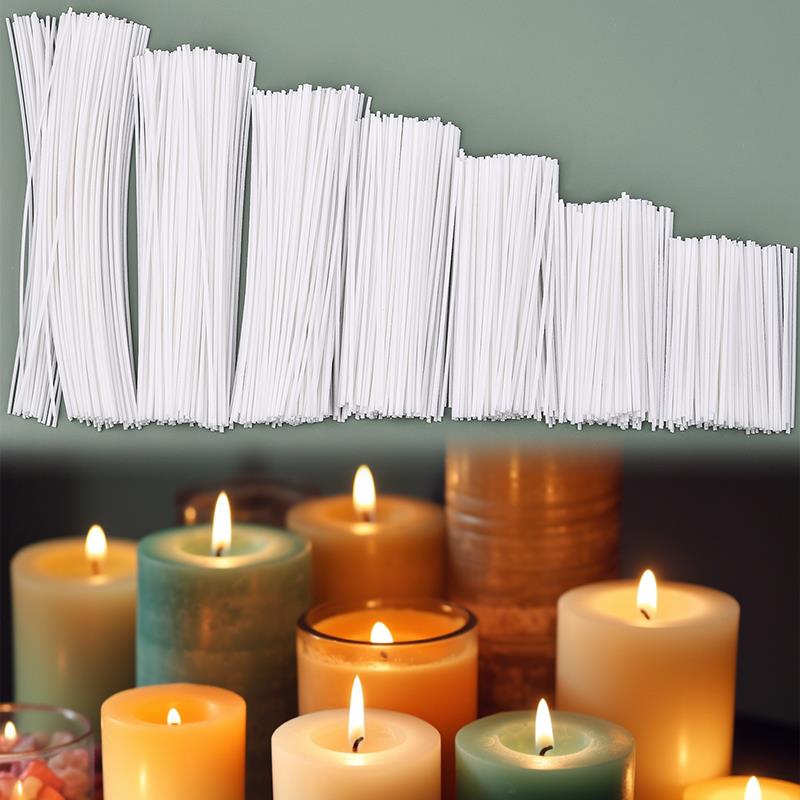 50/100 قطعة القطن الشمع شمعة ا - مراجعة Candle Making Instructions وسعره
