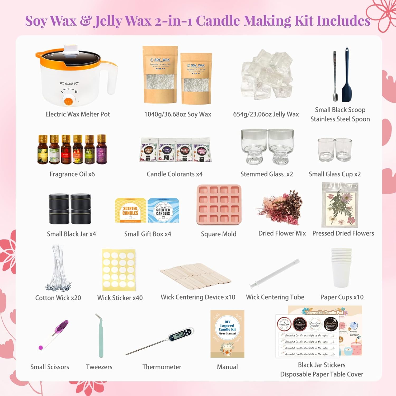 طقم صنع الشموع 2 في 1 من شمع ا - مراجعة Candle Making Jelly وسعره