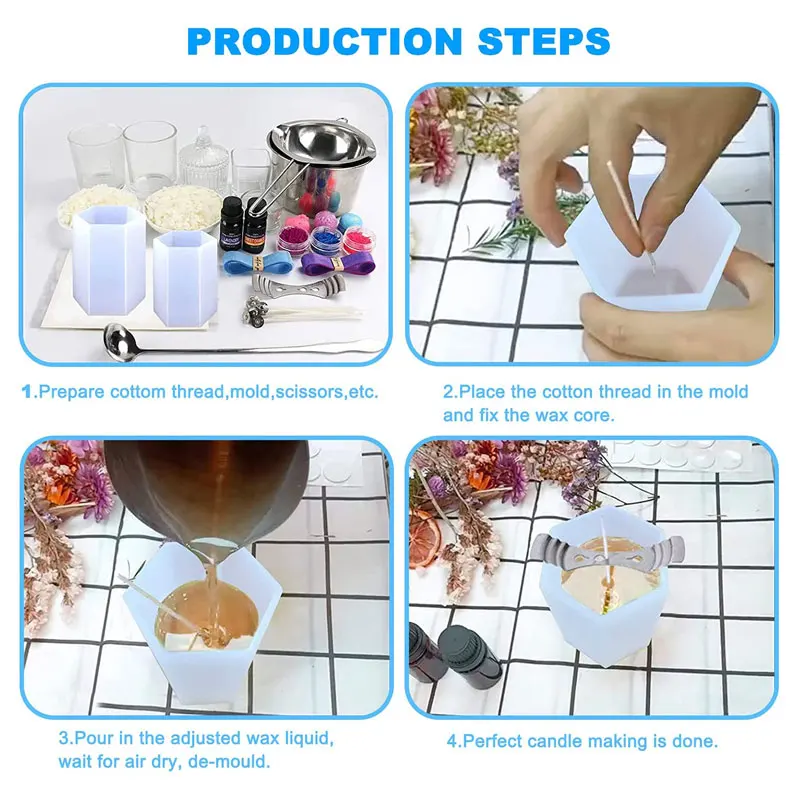 اسطوانة سيليكون شمعة قوالب الر - مراجعة Candle Making Course وسعره
