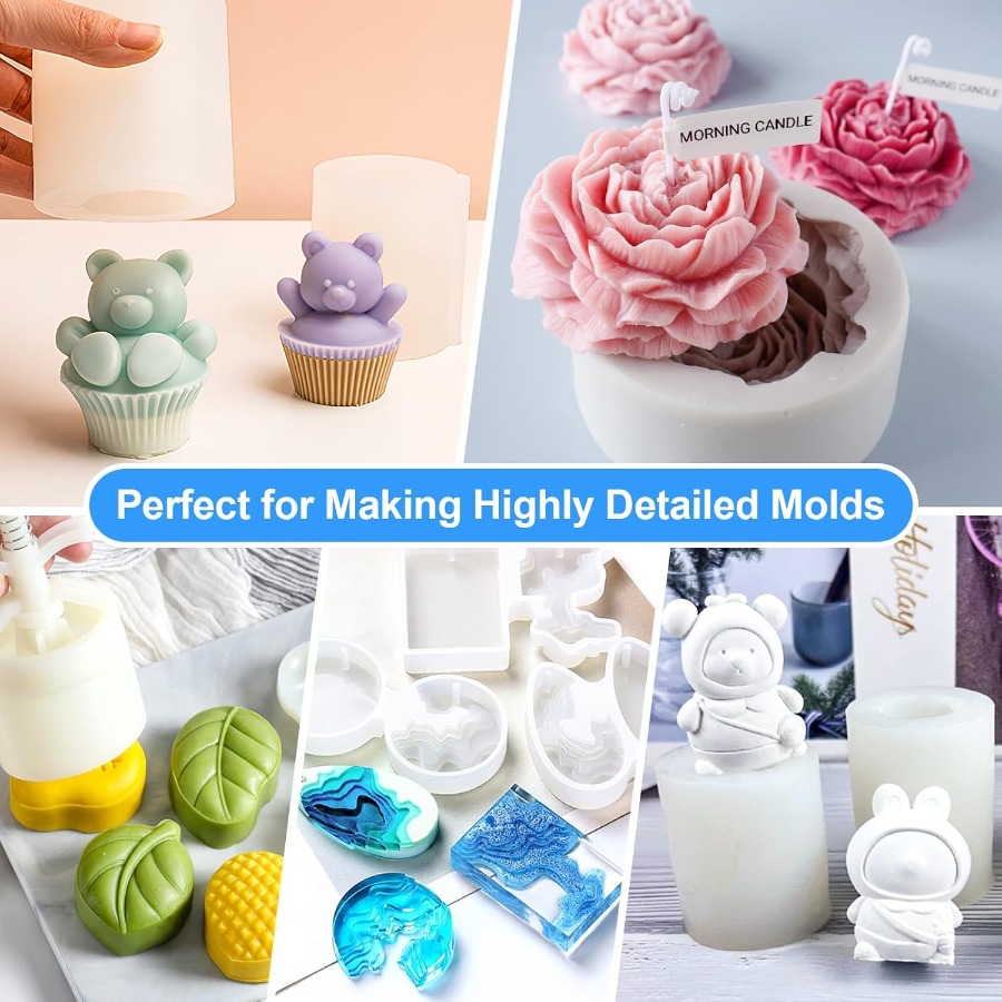 طقم صنع قوالب السيليكون، سائل  - مراجعة Candle Making Course وسعره